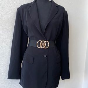 Charter club dress/long blazer. Size large. Belt included